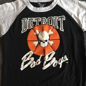 Vintage Detroit Bad Boys baseball tee